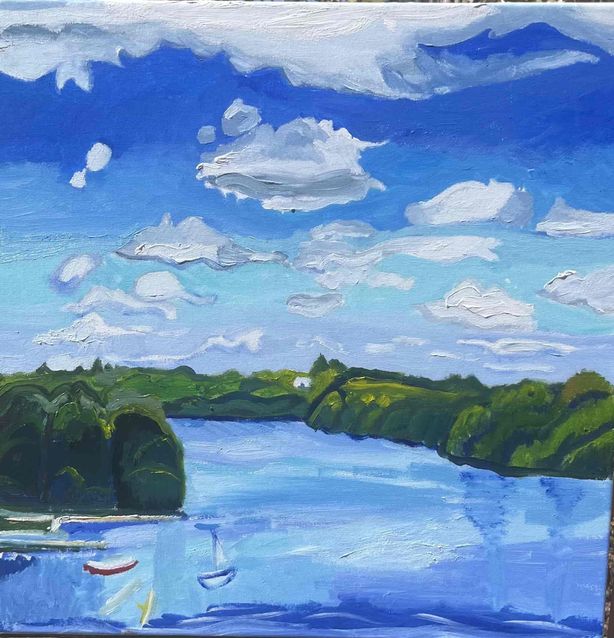 Erdre ciel nuage Jonelière