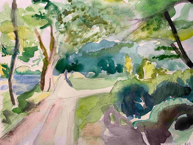 Paysage Bord de l’Erdre facultés