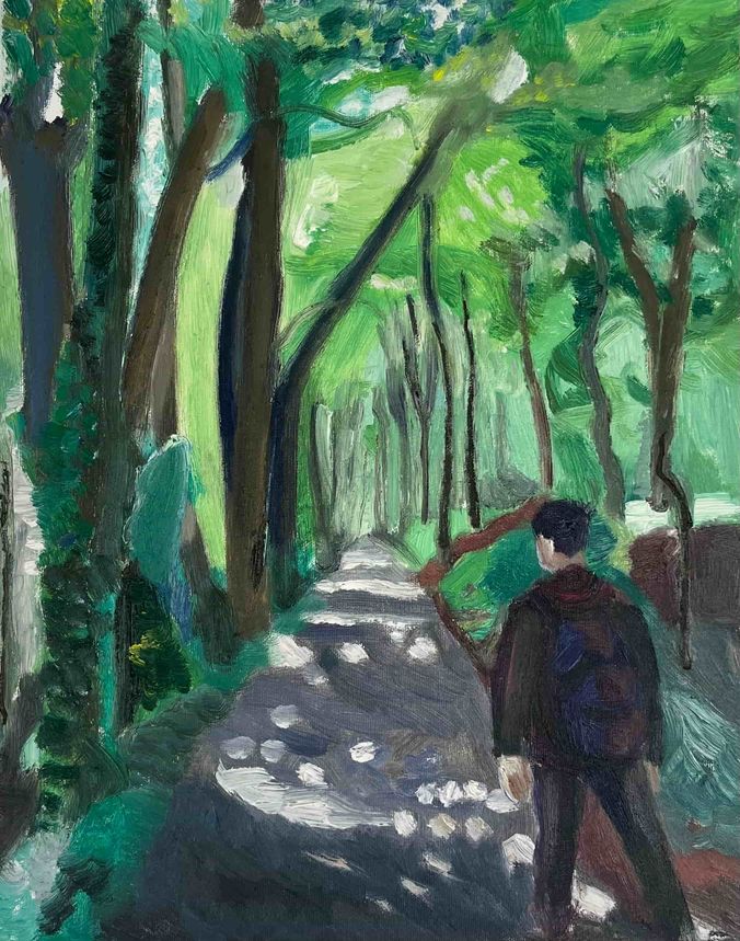 Chemin dans les bois